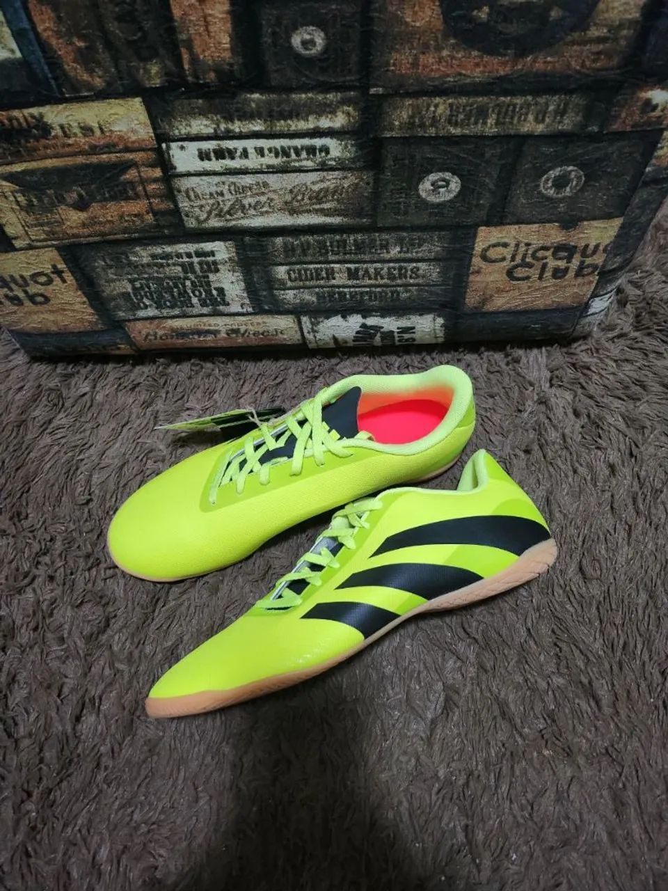 TAM.39/40/41/42/43/44 FUTSAL ORIGINAL ADIDAS FUTEBOL NOVA - Foto 3