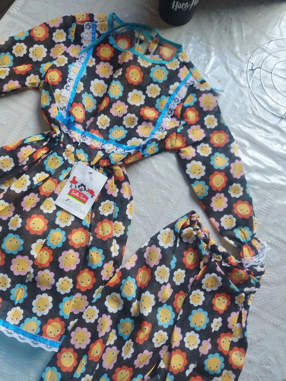 Conjunto Infantil Floral Divertido junino