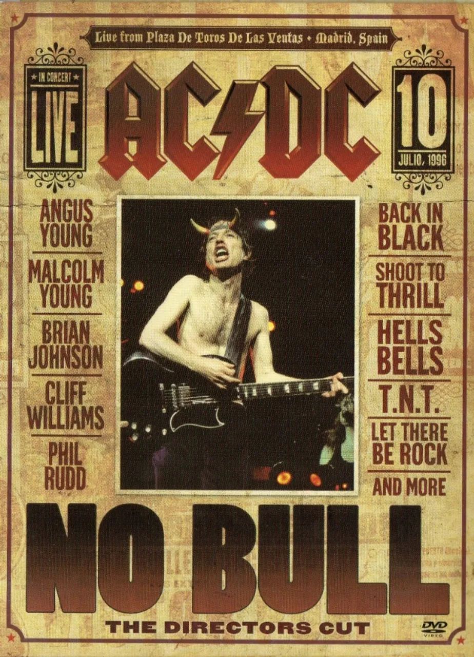 Dvd Ac&dc - No Bull The Directors Cut 