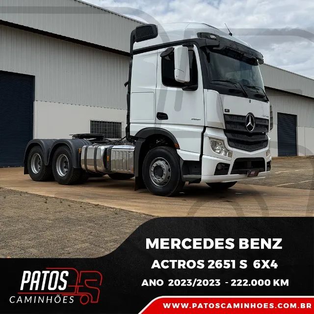 Cavalo Mecanico Mercedes Benz Actros 2651 s 6x4 2023/2023 - Foto 2