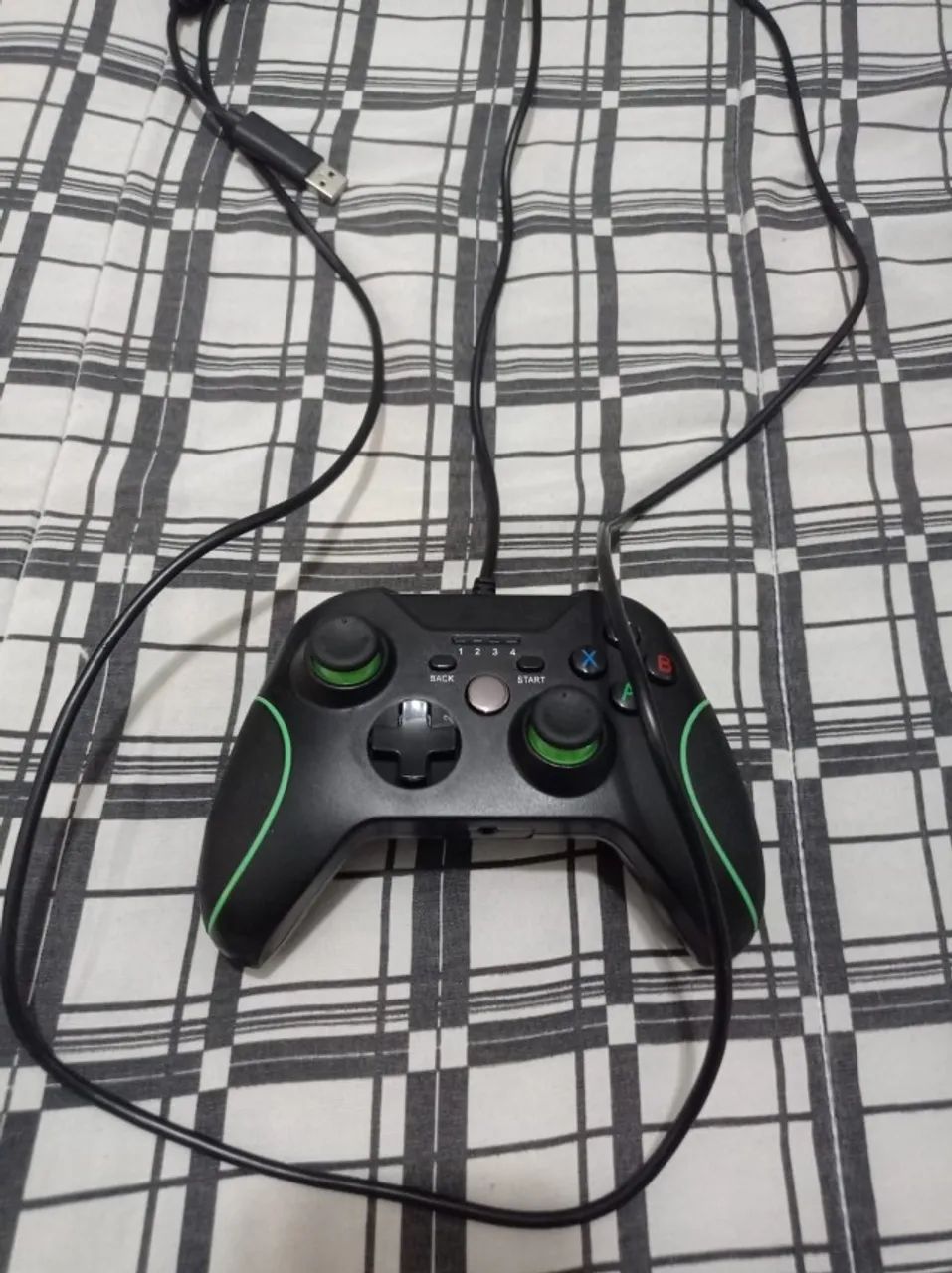Controle com Fio para Xbox One com Vibração Dupla para PC Windows 7/8/10 Xbox One, HNQH - Foto 3