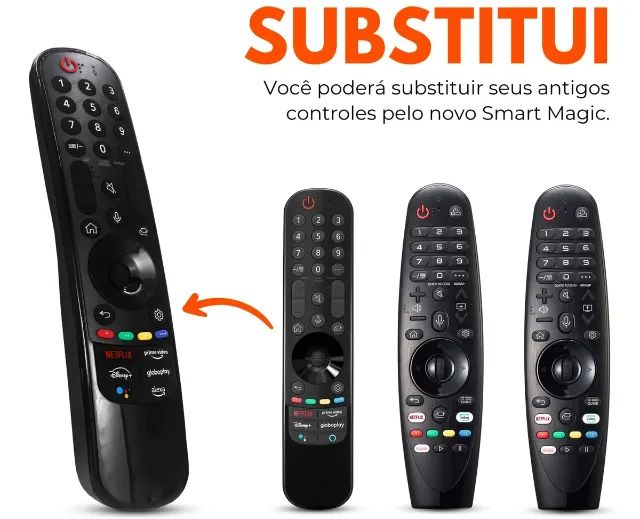 Controle Remoto Magic Com Mause e Comando de Voz - Novo - Foto 2