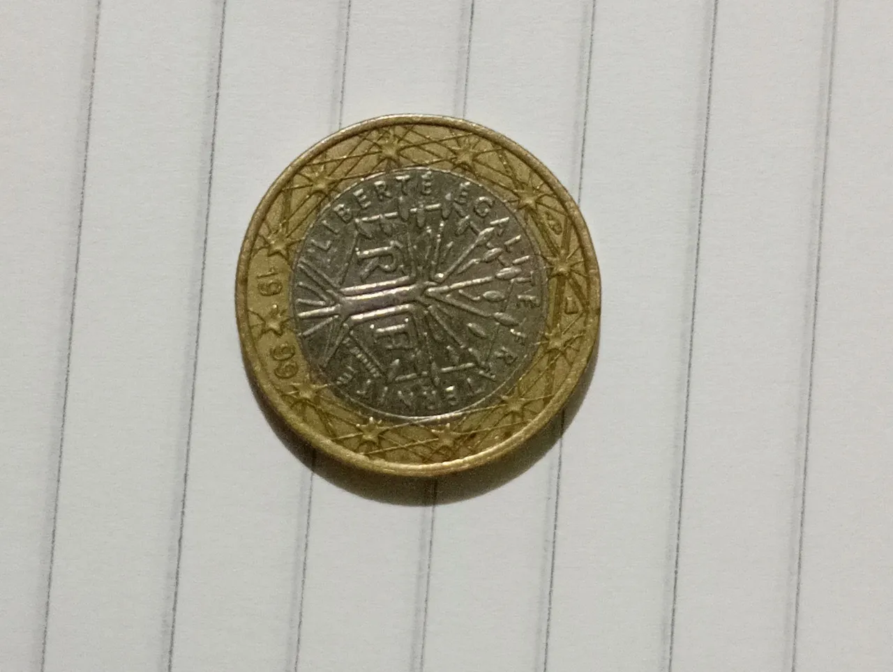 Moeda Francesa 1 Euro 1999