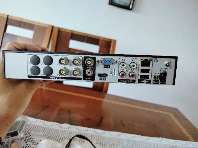 Par de cameras com DVR completo , mouse, controle , fonte . - Foto 5