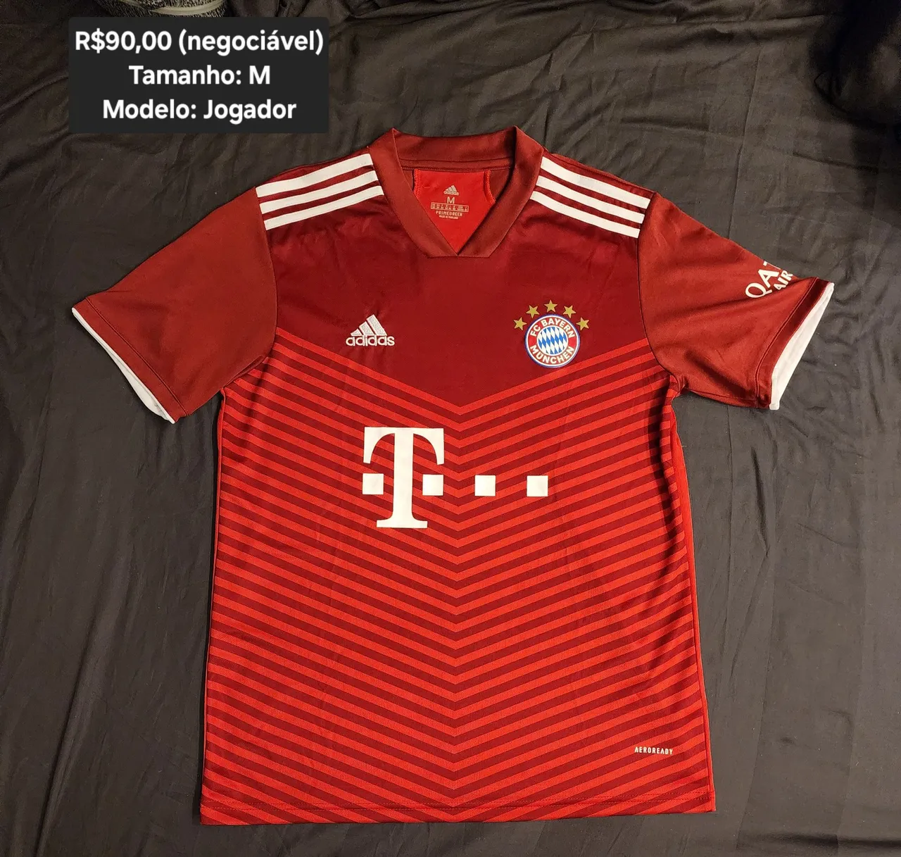 Camisa Bayern München - Modelo Jogador - Tamanho M