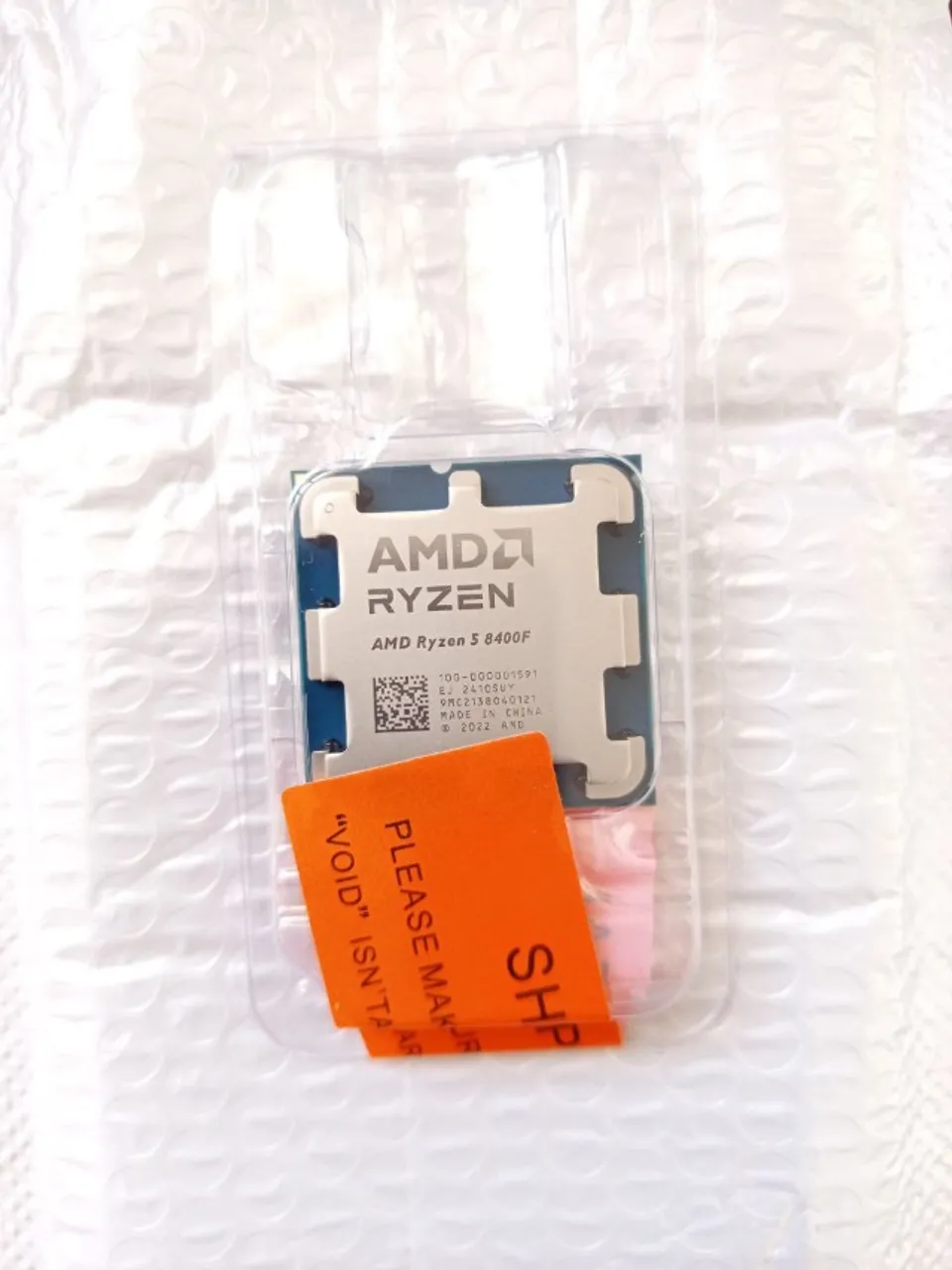 [Lacrado] Processador Amd Ryzen 5 8400f 6/12 six core (tags 7500f, 7600, 7700, 8600g)
