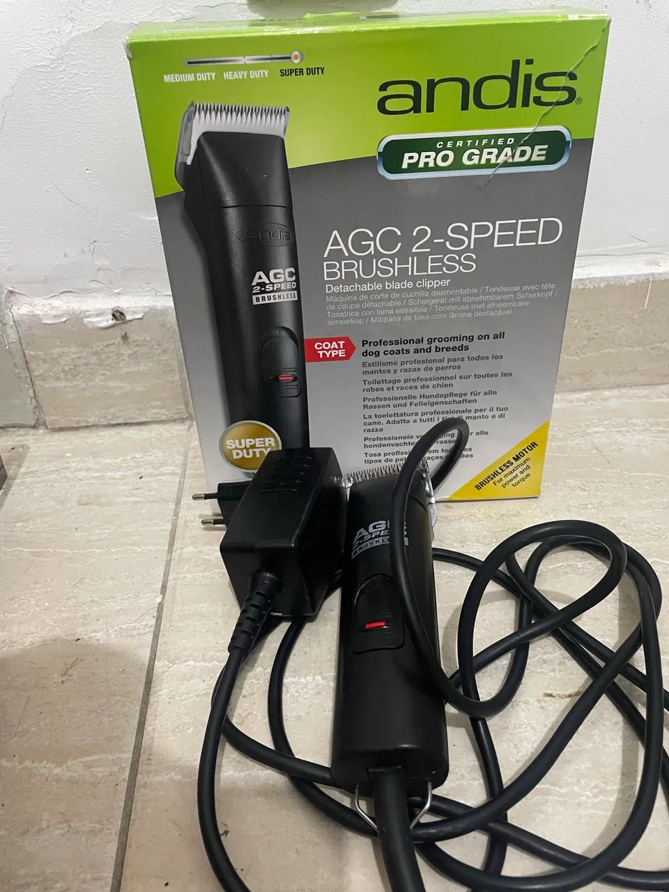 Máquina de tosa andis 