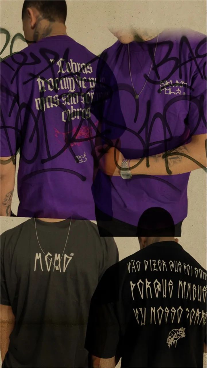 Camisas streetwear novas | Confira os modelos disponíveis  - Foto 5