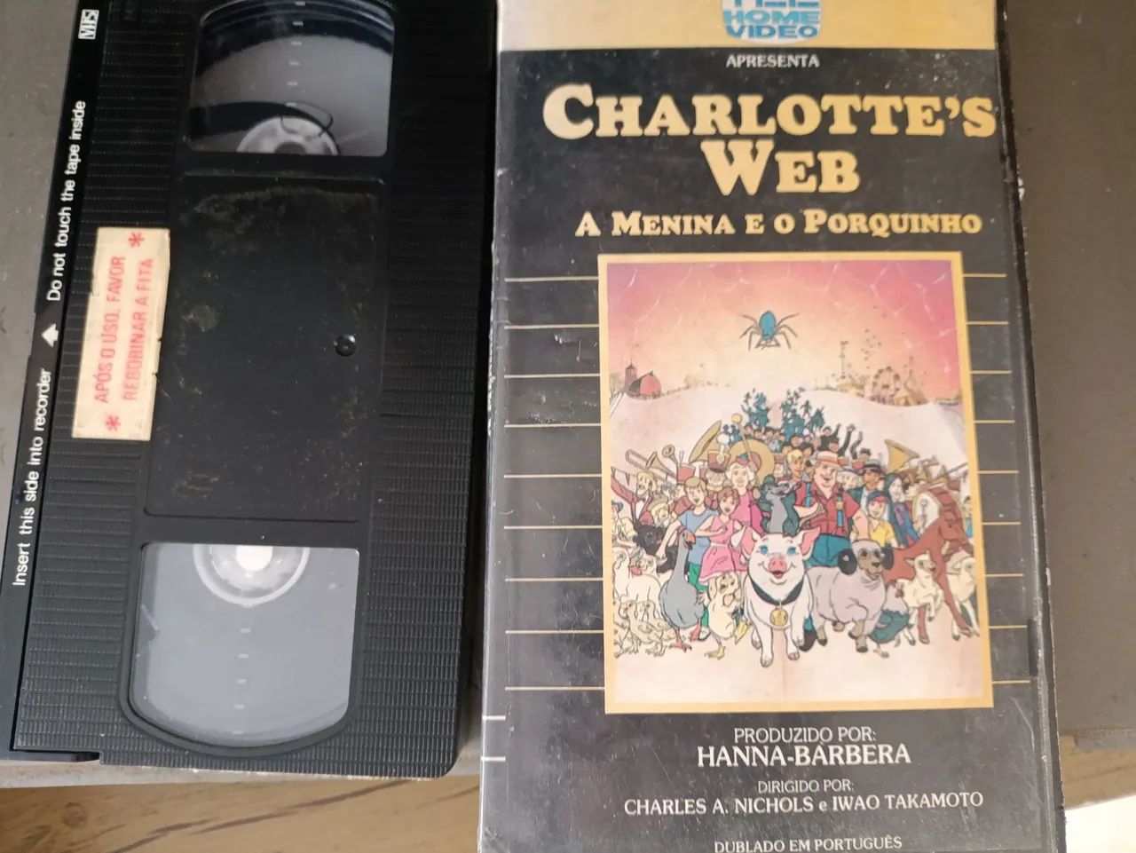 Fita VHS A menina e o porquinho - Foto 5