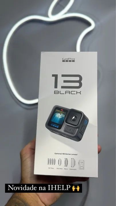 GoPro Hero 13 Black - Novo