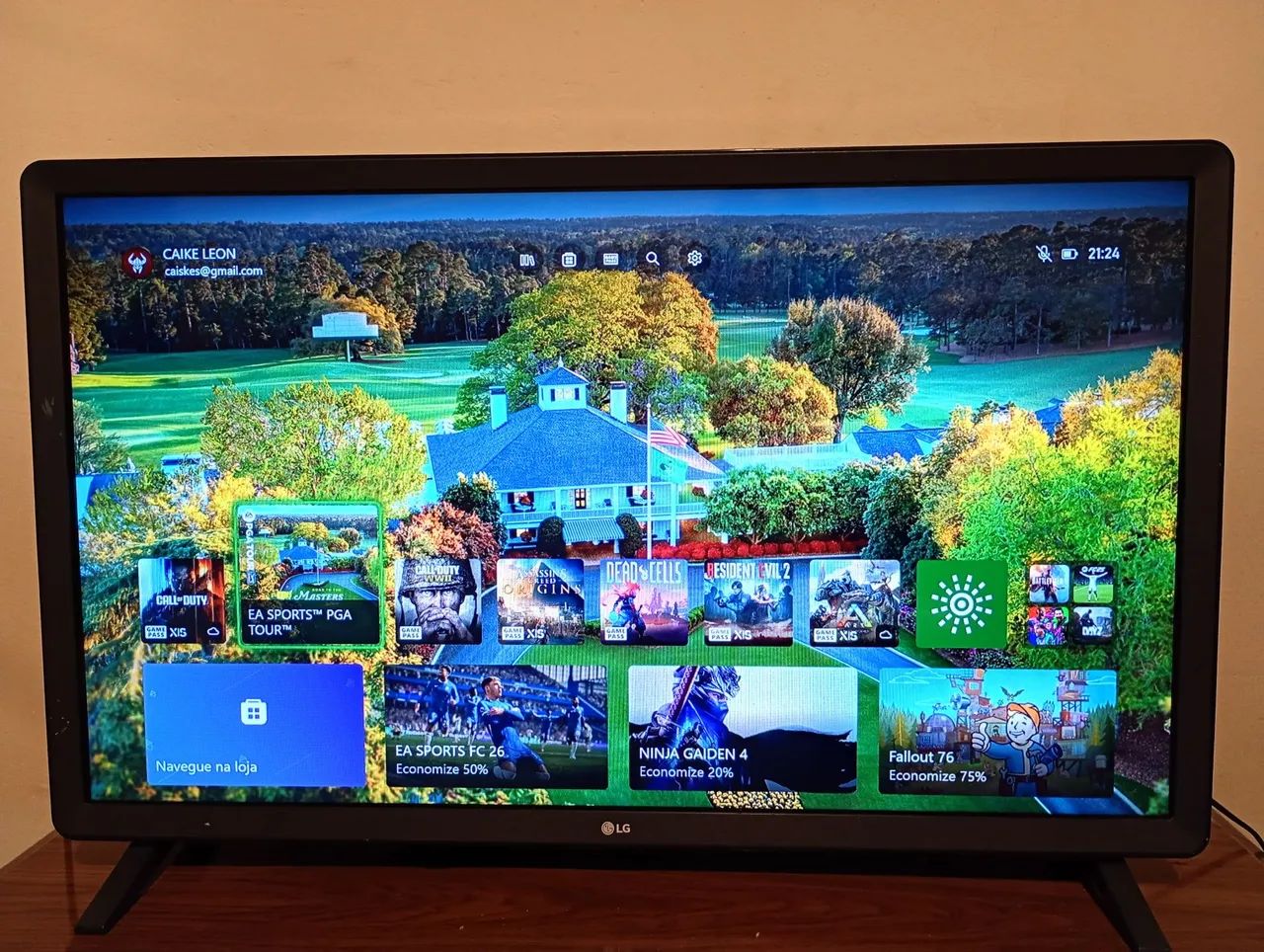 Smart TV LG 32 Polegadas64595540111234120