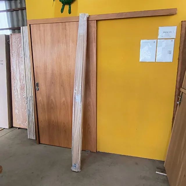 Kit Porta de Correr Completa - A Pronta Entrega64640459010306123