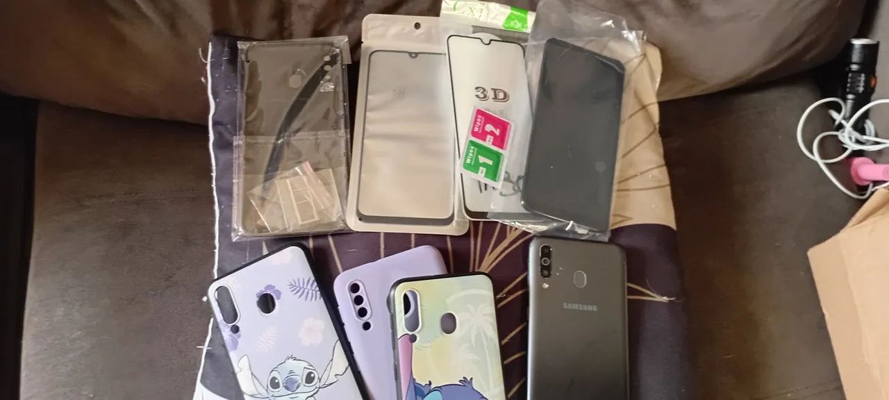 SAMSUNG M30 e com Assessórios!!