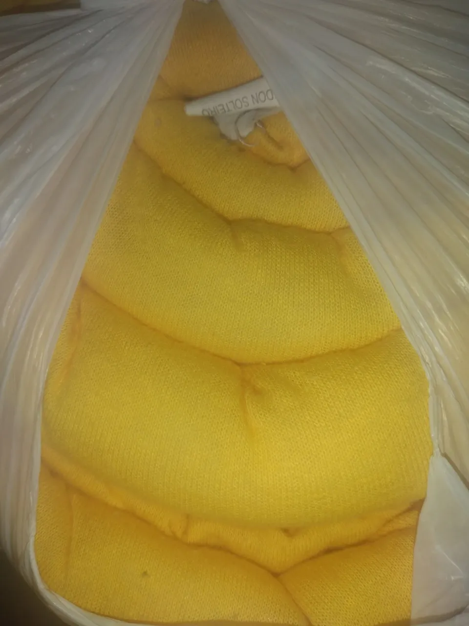 Edredom Solteiro Amarelo