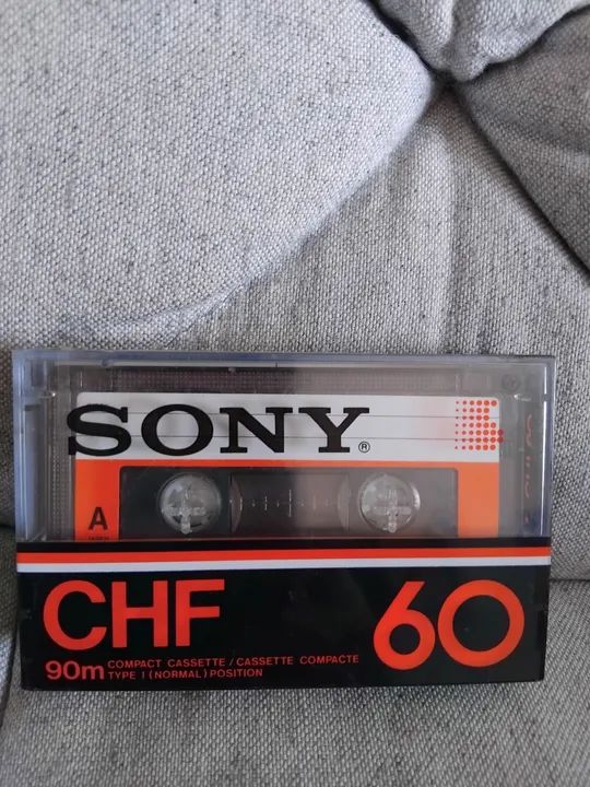 Fita cassete CHF 60 lacrada.SONY - Foto 2