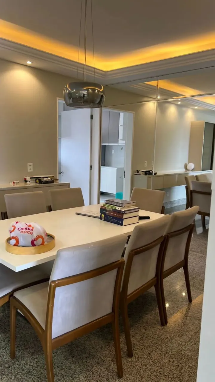 Apartamento com 03 suítes, 200m², mobiliado, Ponta D"areia - São Luís - MA