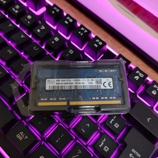 Memoria DDR3L 4gb 1600MHz Para Notebook (baixo consumo) - Foto 4