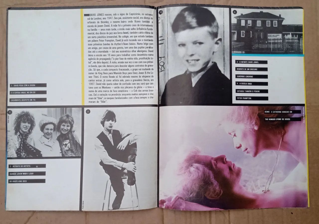 Poster Revista Bizz - David Bowie - Foto 2