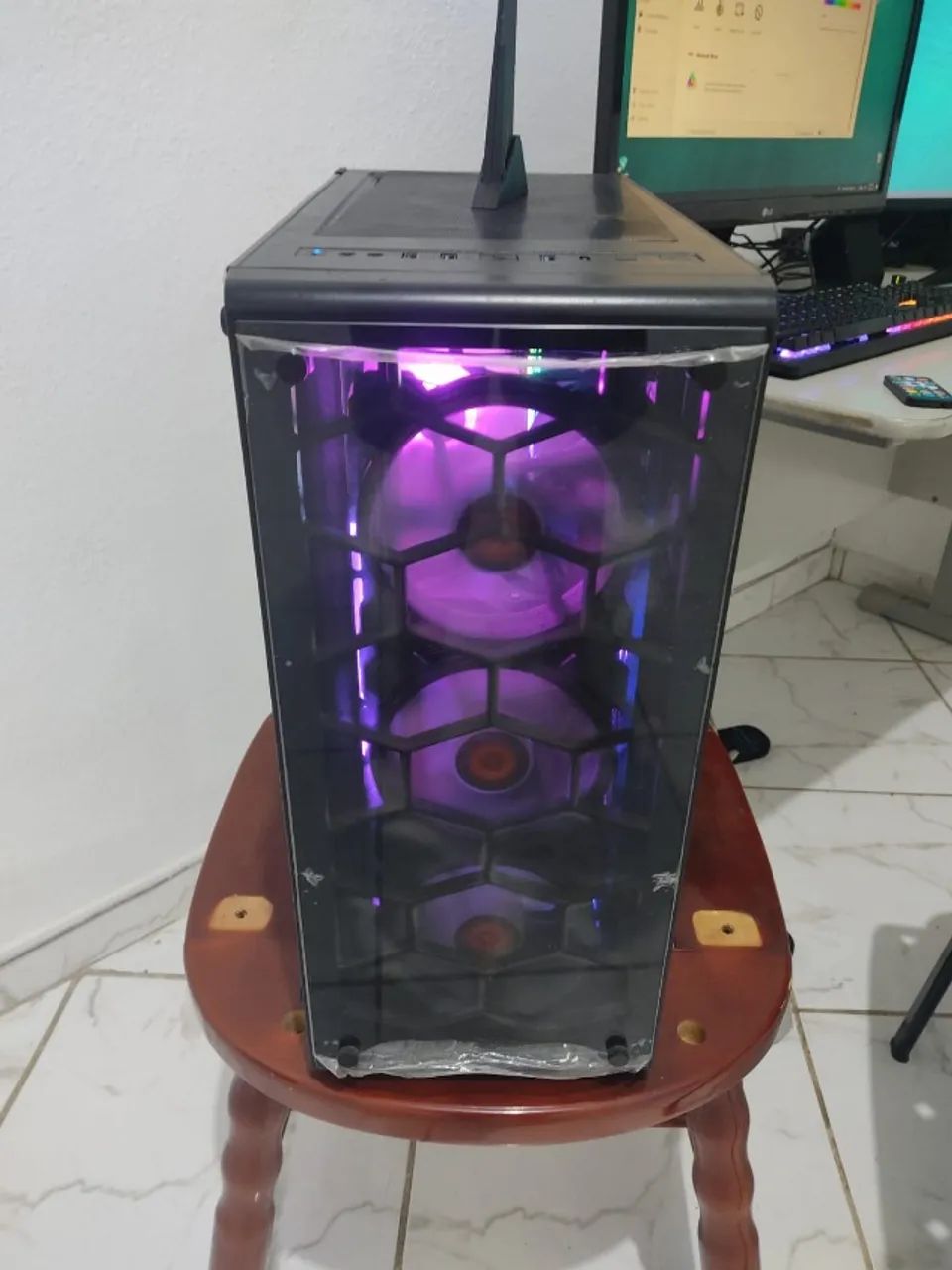 PC Gamer RTX 3060 AMD Ryzen 7 5700X 16GB de RAM 1TB SSD NVME 650W WIFI