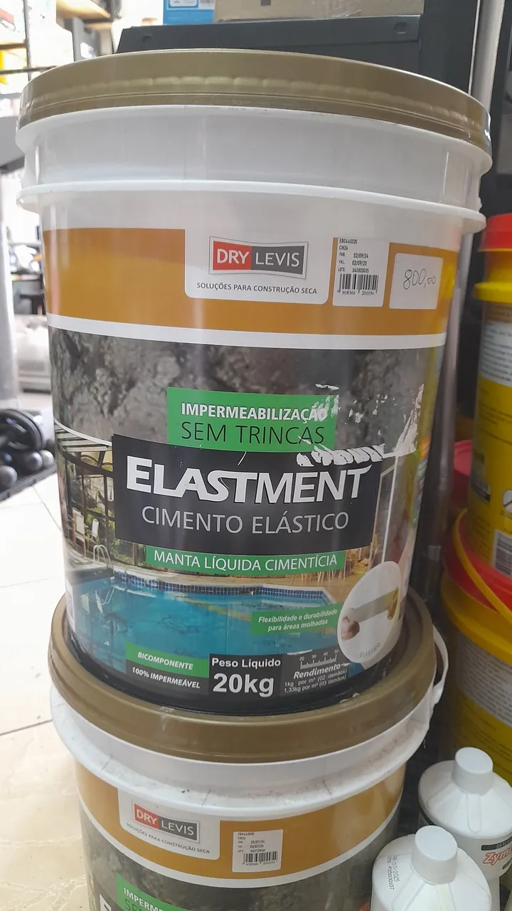 ELASTMENT Cimento Elástico Impermeabilizante 20kg