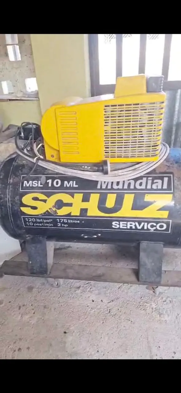 Compressor de Ar Schulz MSL 10 ML - 175 Litros