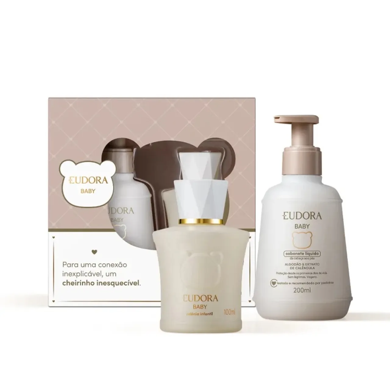 Kit Eudora Baby - Colônia Infantil + Sabonete Líquido