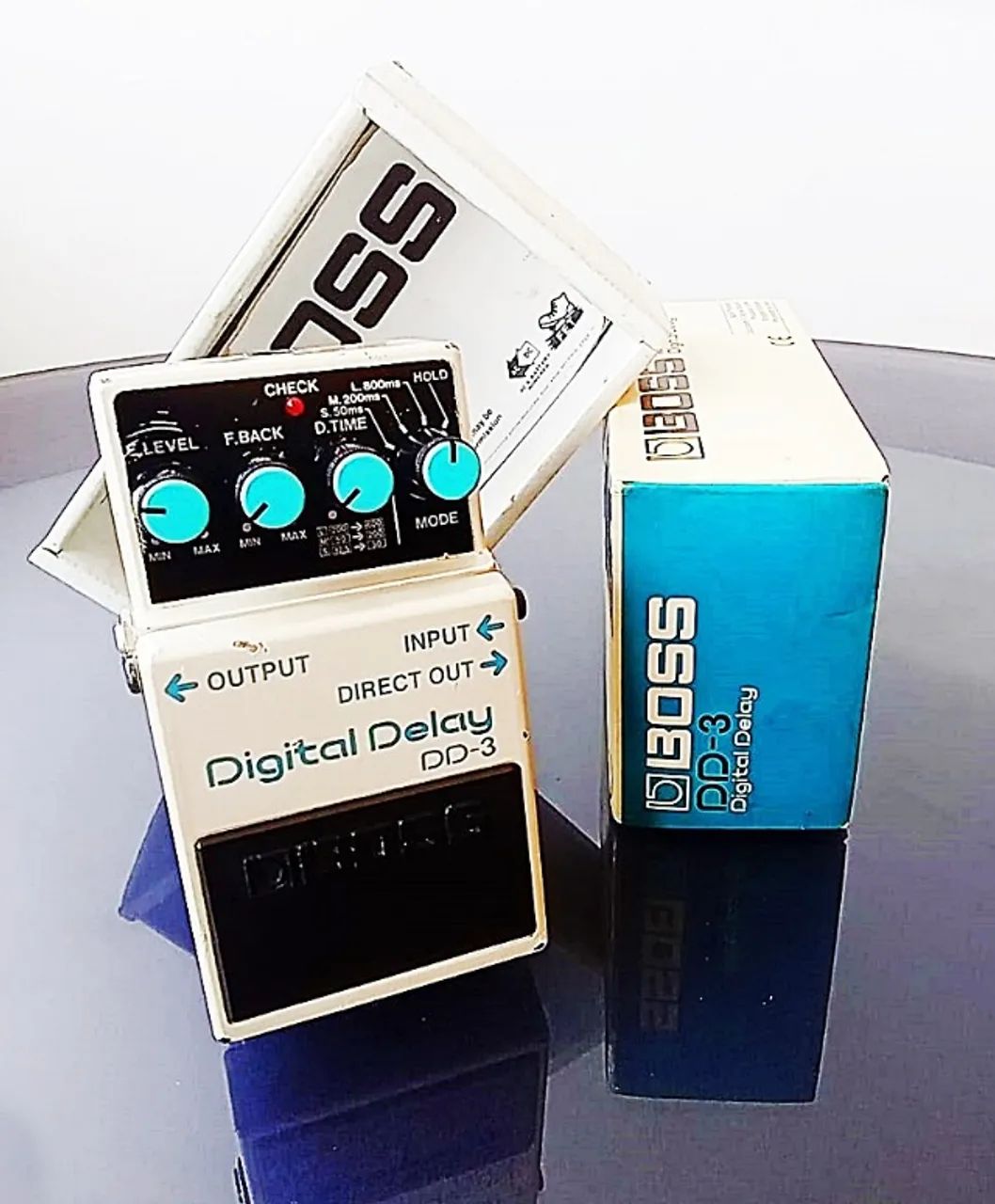 Boss Dd-3 Digital Delay, Um Clásico da Boss, na caixa originall