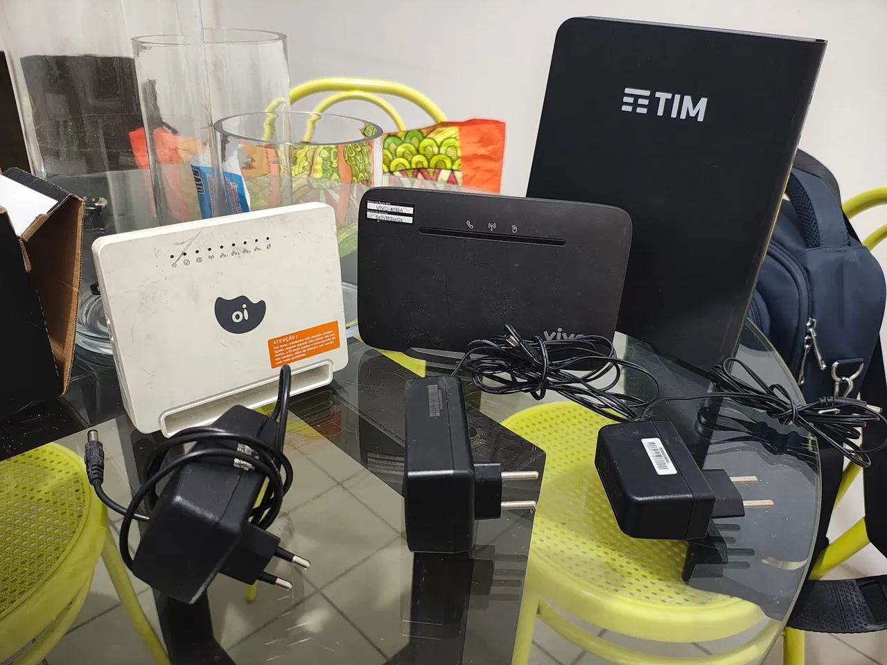 3 Modem usados em bom estado64842051414403120