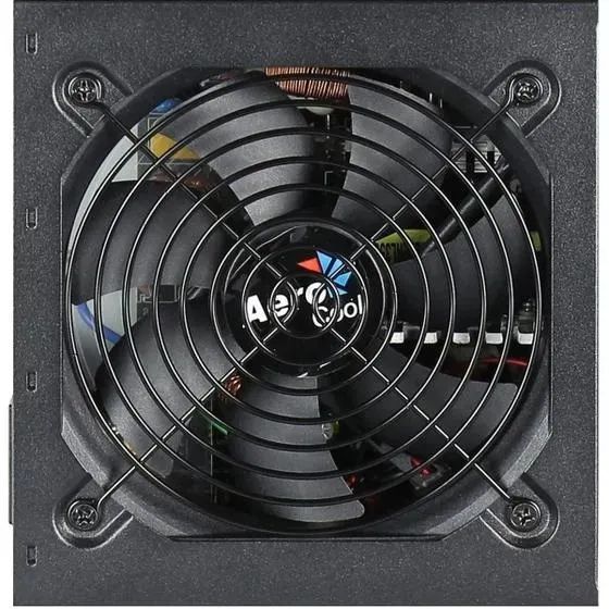 Fonte Gamer ATX KCAS 400W Aerocool 80 Plus Full Range APFC - Loja Coimbra -Instalamos - Foto 2