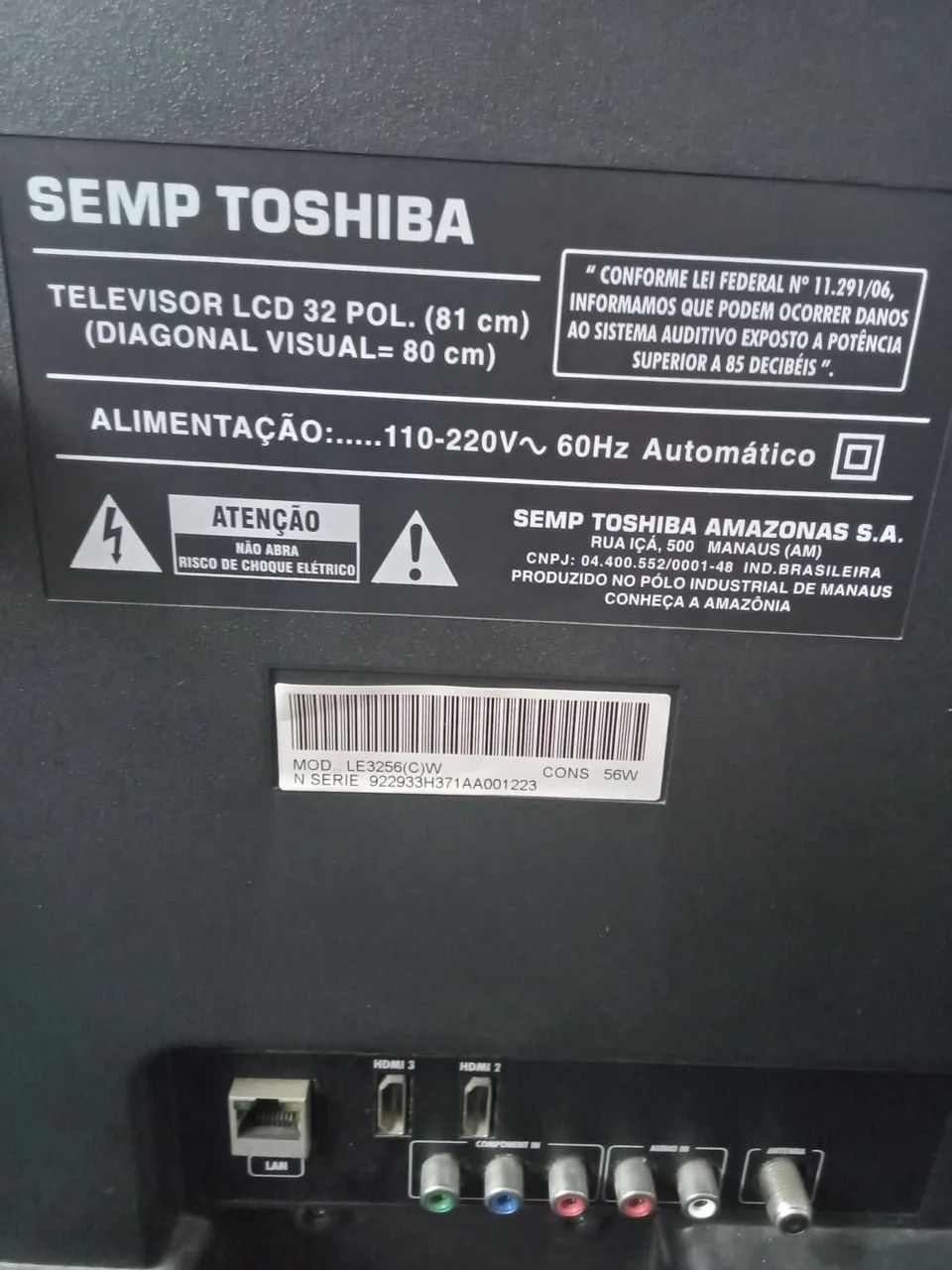 TV LED 32 polegadas - Foto 3