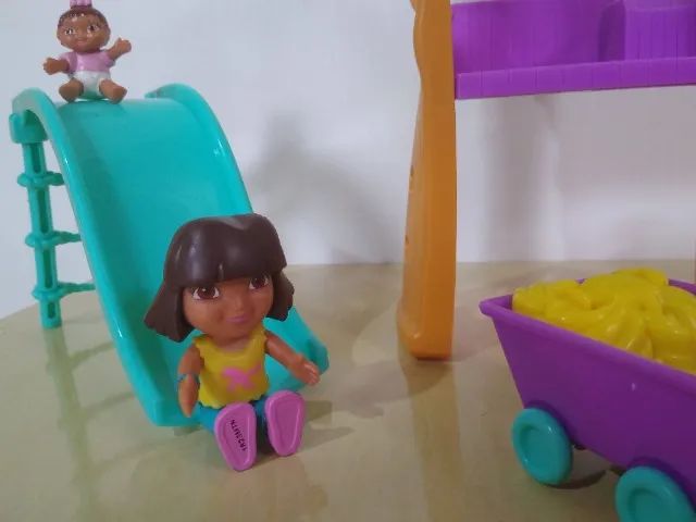 Casa Da Árvore Do Macaco Botas - Dora Aventureira Original (Usado) - Foto 3