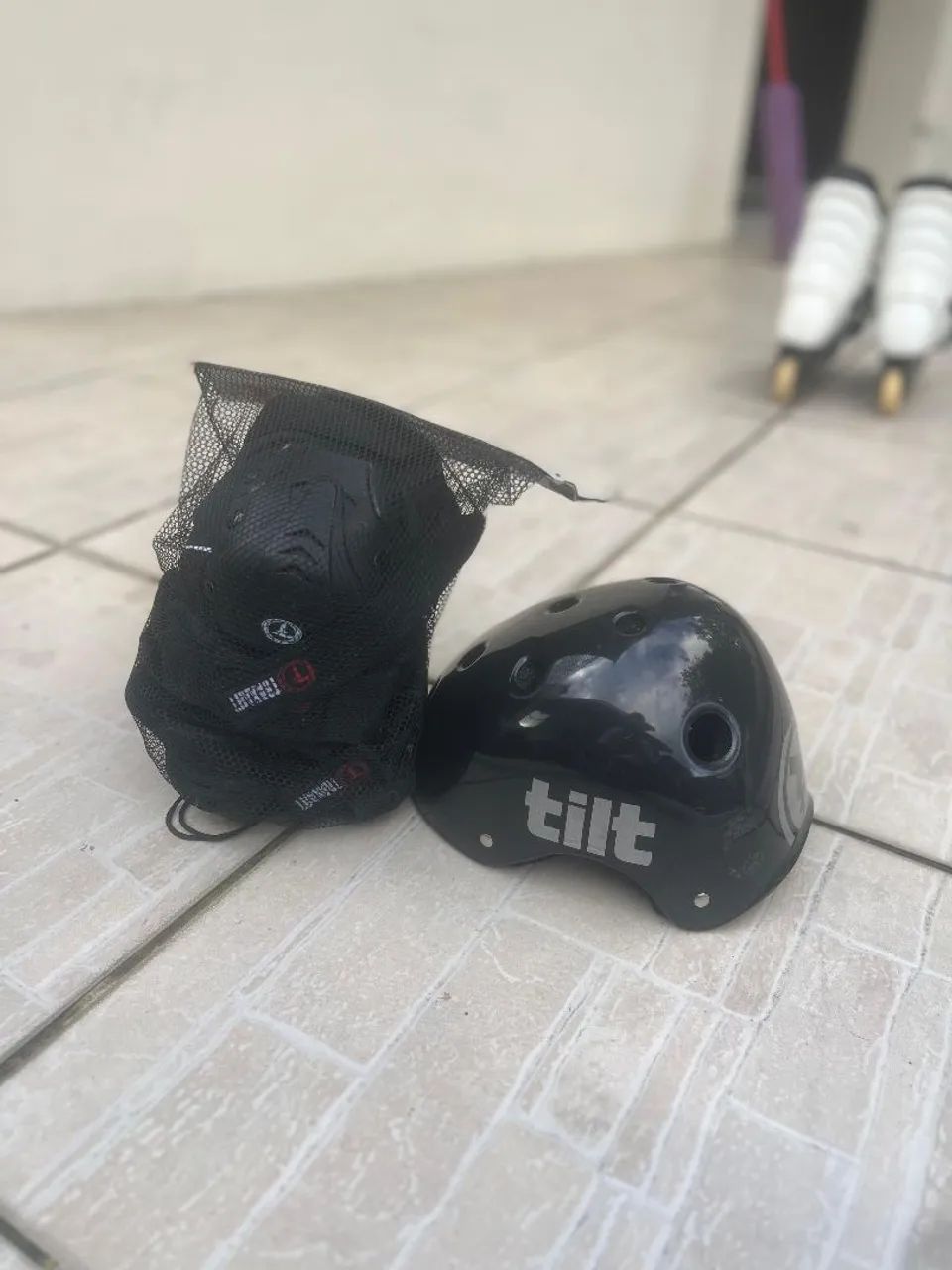 Kit de proteção para esportes radicais - Capacete
