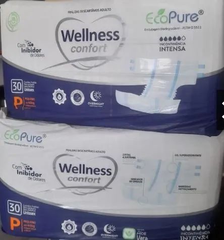Fraldas descartáveis para adulto Wellness Comfort - Foto 2