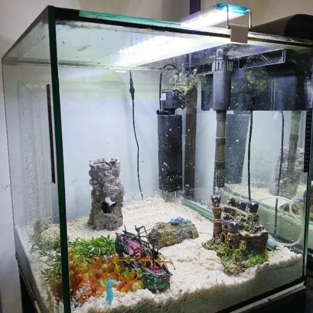  Vendo Aquário 50 X 50 X 50 - 125 Litros - Foto 2