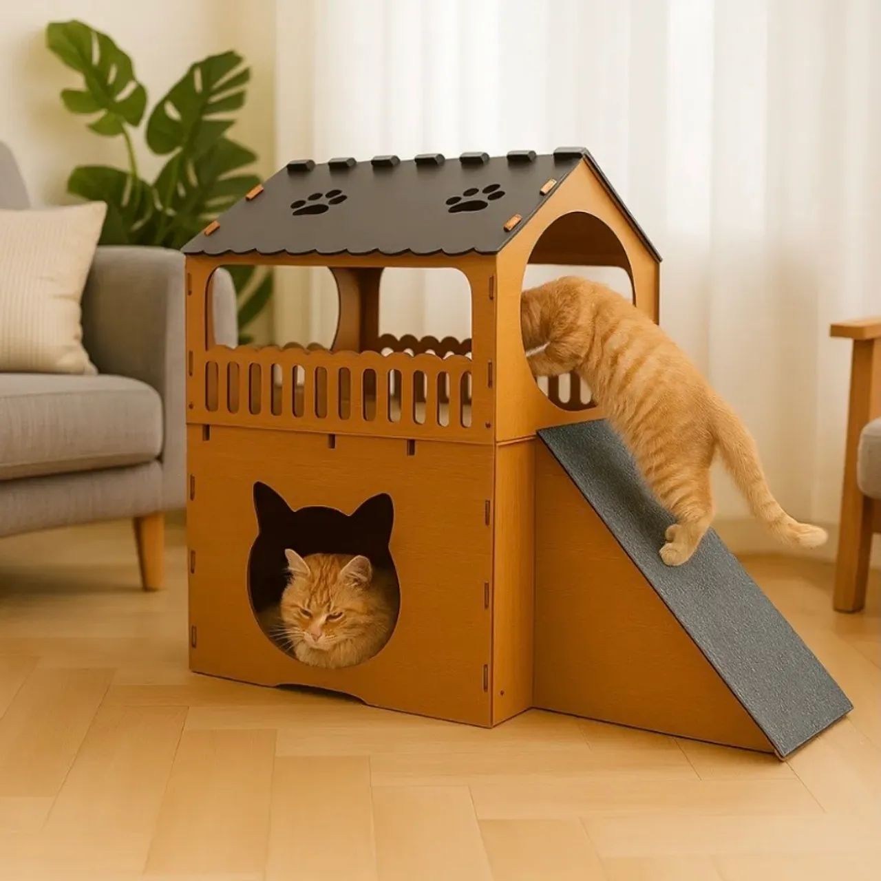 Casa para gatos