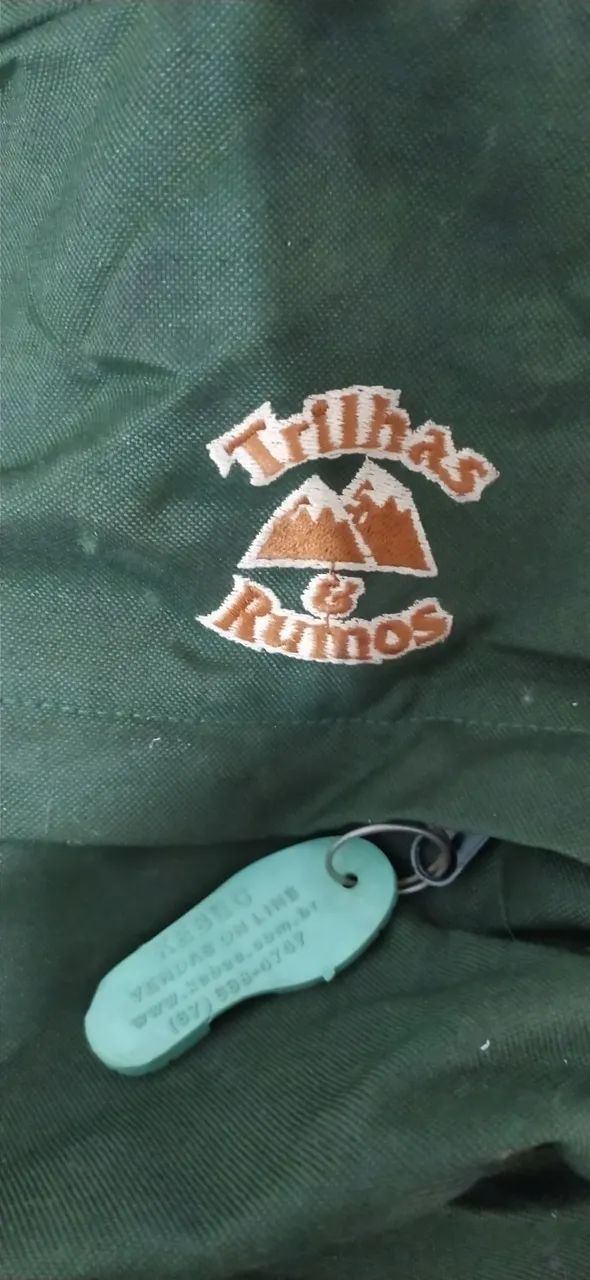 Mochila Cargueira Trilhas & Rumos Montanha 75L - Excelente Estado