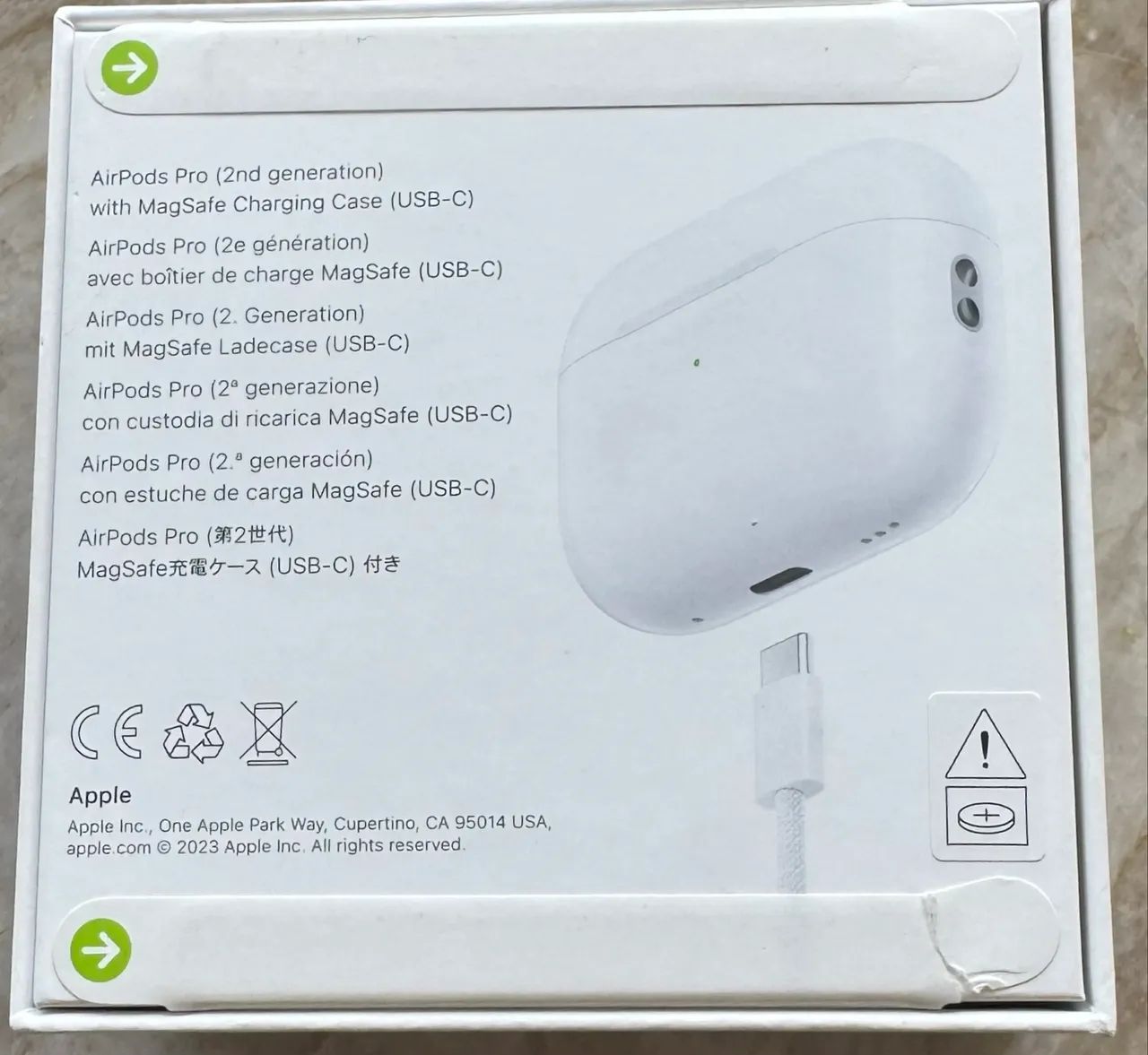 AirPods Pro 2ª Geração USB-C Lacrado - Original Apple - Fones de