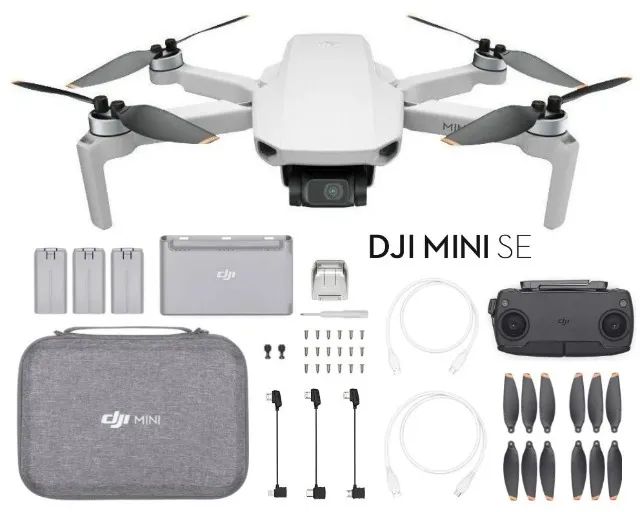 Drone DJI MINI SE Fly More Combo com 3 baterias na caixa - Foto 3