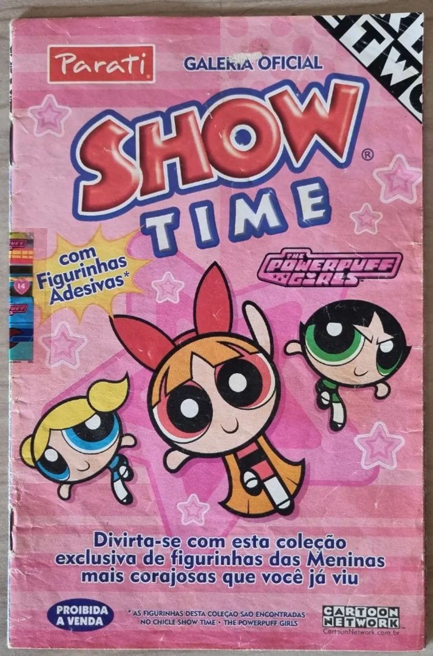 Álbum - Show Time - Meninas Super Poderosas - 2003 - Parati