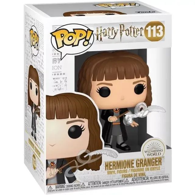 Boneco Harry Potter Hermione Granger with Feather Pop Funko 113