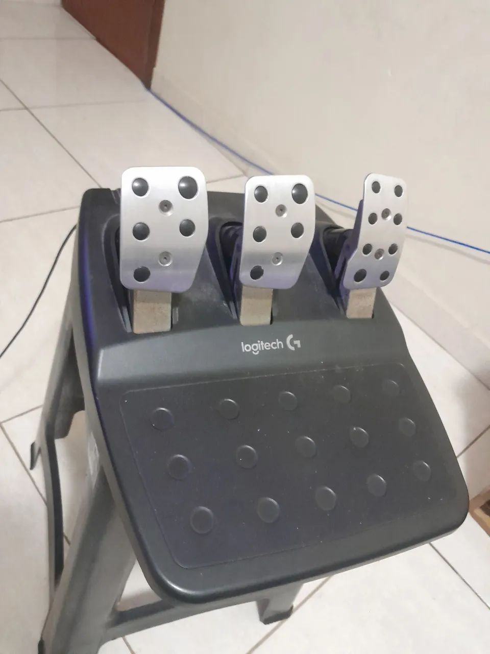 Volante Logitech G29 para Playstation 4 e Playstation 5 Usado - Foto 5