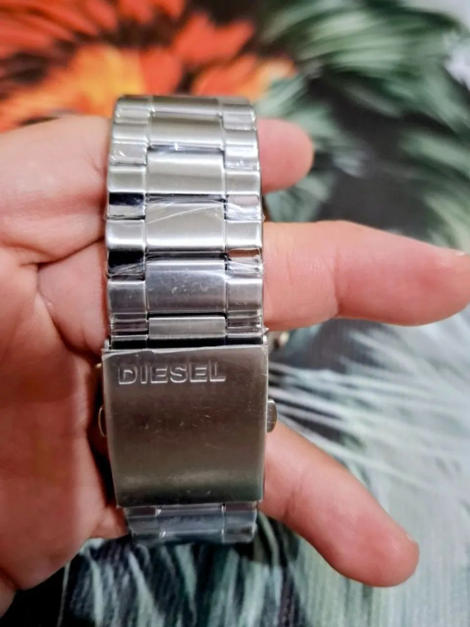 Relógio DIESEL 10 BAR MULTIFUNCIONAL PRATA MOSTRADOR BRANCO - Foto 4