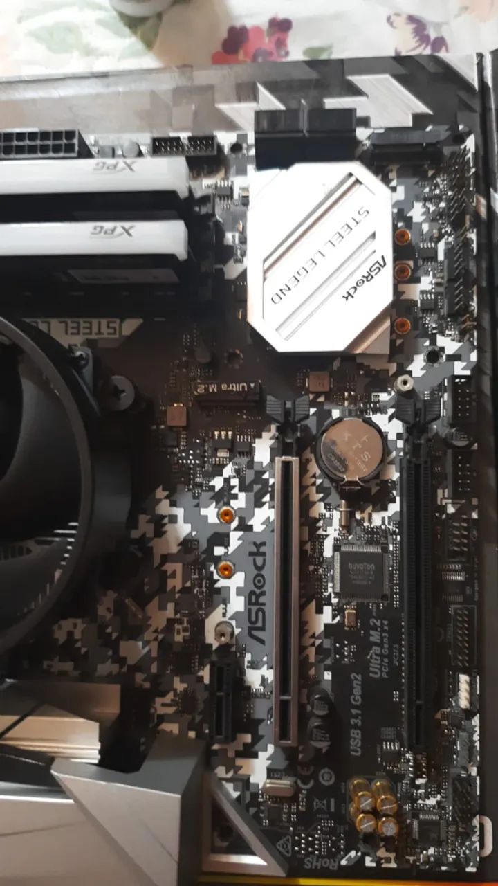 Kit placa mãe e Ryzen 5 5600  - Foto 5