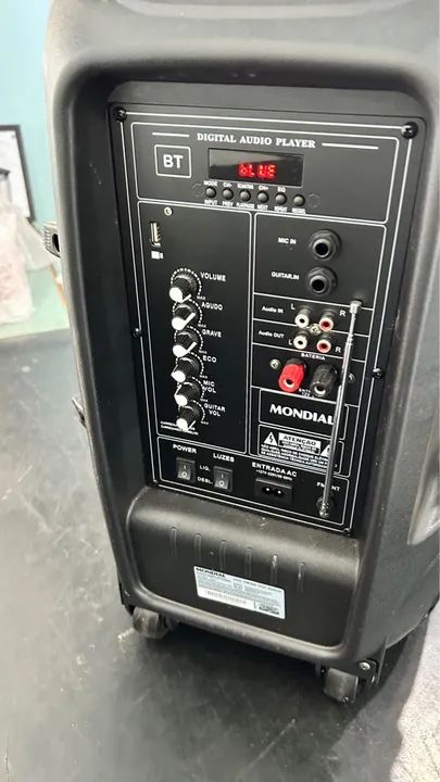 Caixa de Som Amplificada Mondial - Foto 2