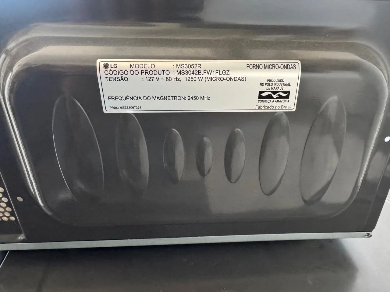 Micro-ondas LG EasyClean 127V - Foto 2