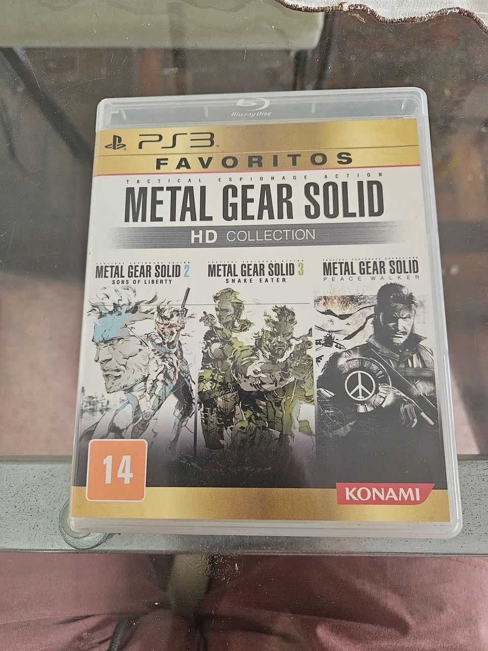 Metal Gear Solid HD Collection PS3 Mídia Física 