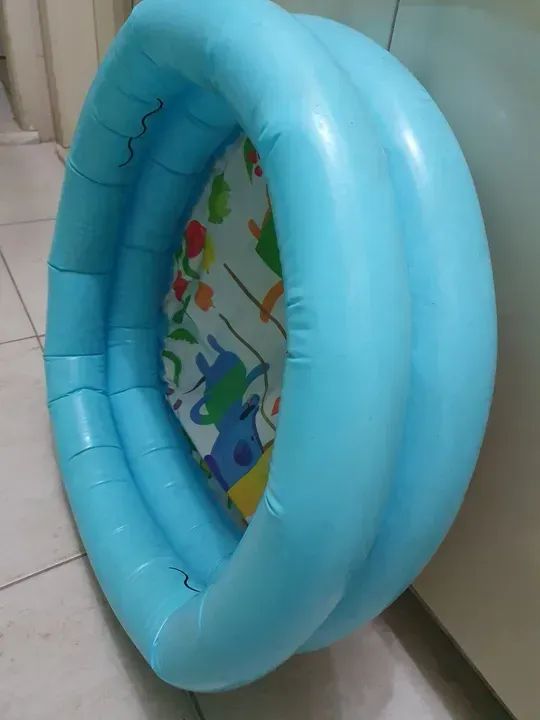 Piscina Inflável Kiddie 2 Anéis 21 L 61 X 15 Cm