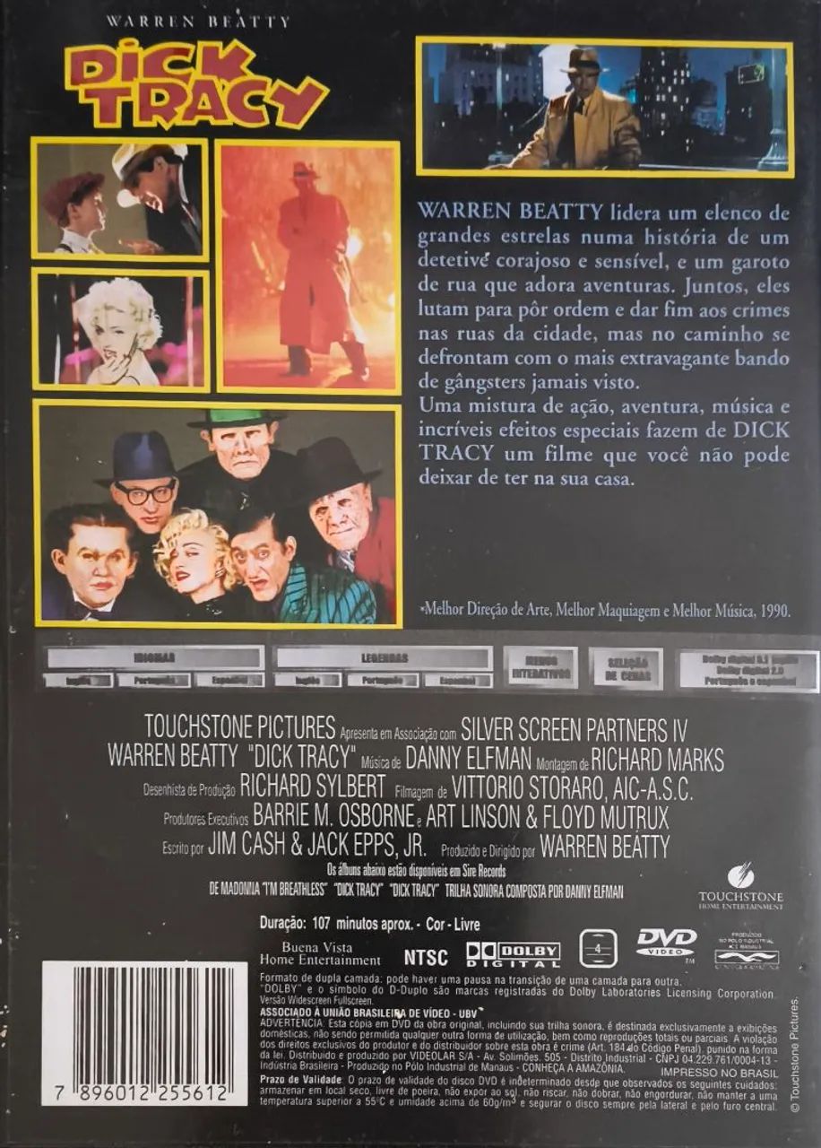 DVD Dick Tracy - Warren Beatty - Foto 2