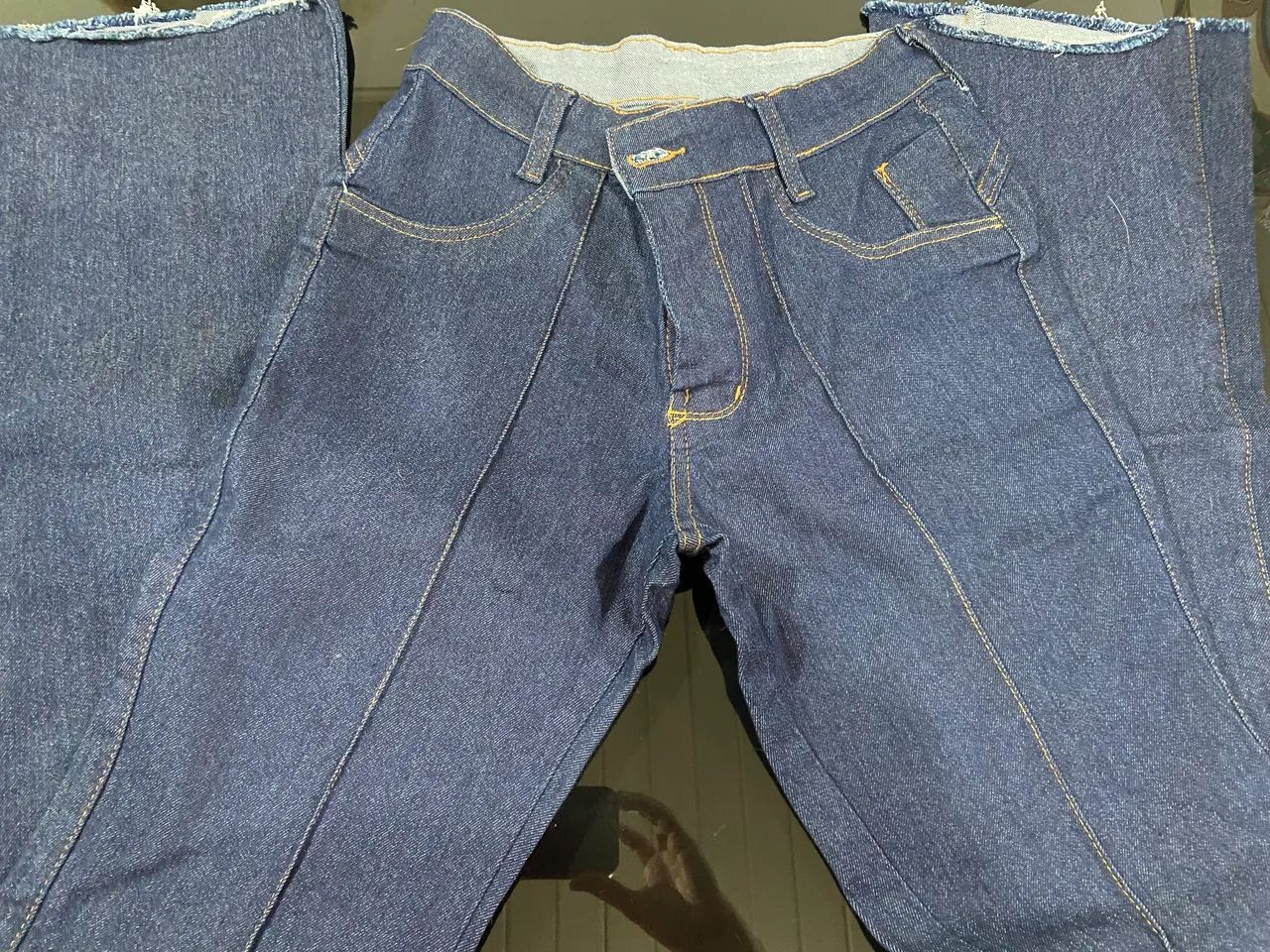 Calça Jeans Flare com Strech 38 - nova