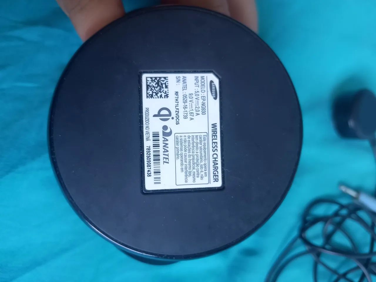 Carregador Wireless Samsung Fast Charge - Foto 3